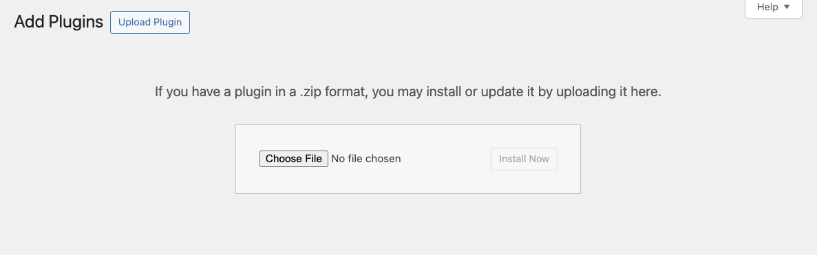 Upload Plugin