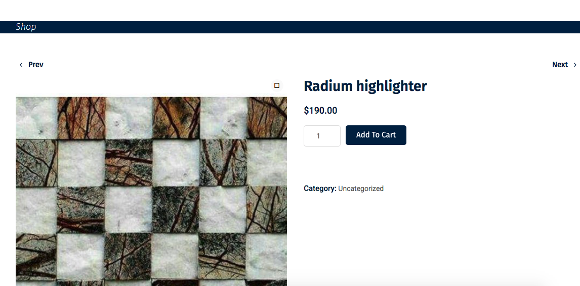 WooCommerce Tiles View in Room
